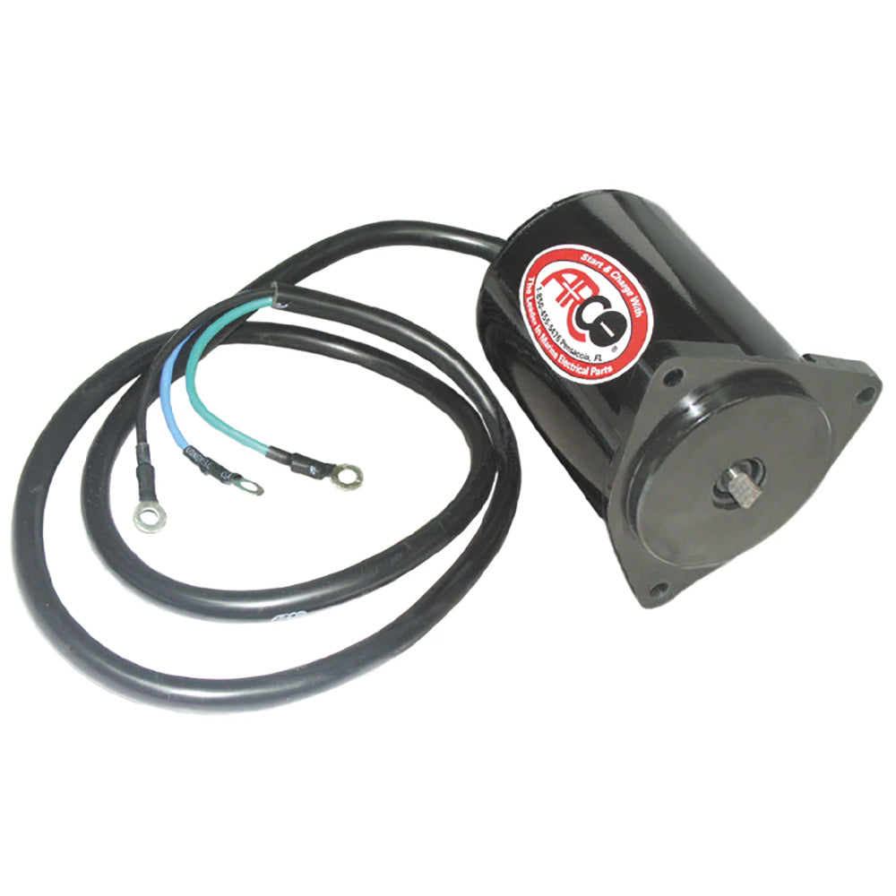 Motor de compensación de inclinación de repuesto de calidad de equipo original ARCO Marine para modelos antiguos de Yamaha - 3 cables, montaje de 3 pernos [6267]