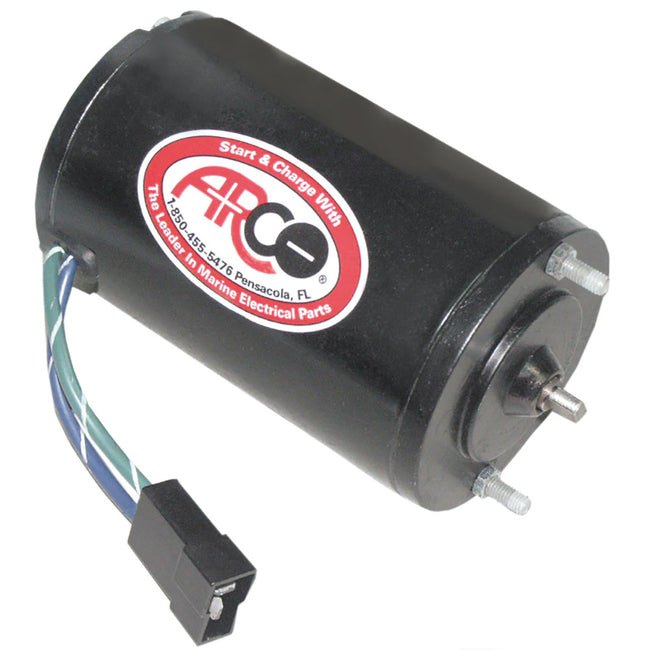 Motor de compensación de inclinación de repuesto de calidad de equipo original ARCO Marine para modelos recientes de Volvo Penta con bomba Oildyne - 2 cables [6232]
