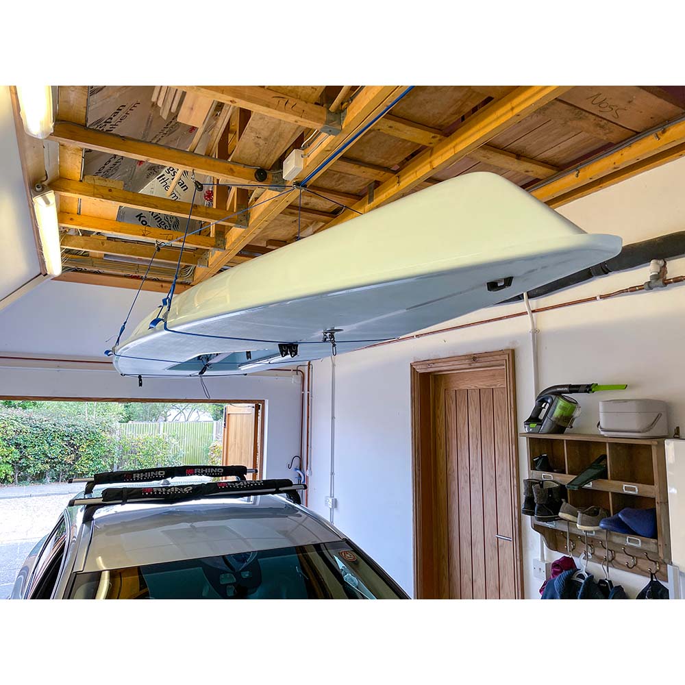 Sistema de almacenamiento SkyDock de Barton Marine, reducción de 4 a 1, hasta 175 lb, elevación de 4 puntos [41201]