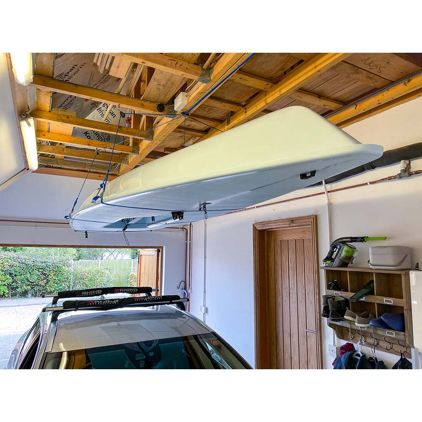 Sistema de almacenamiento SkyDock de Barton Marine, reducción de 4 a 1, hasta 175 lb, elevación de 4 puntos [41201]