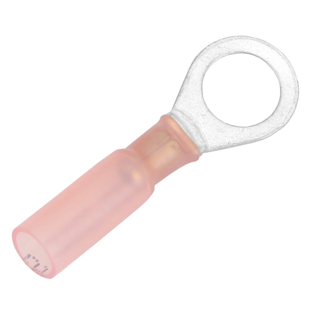 Terminal de anillo termorretráctil Pacer de 22-18 AWG - Tamaño de perno de 5/16