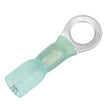 Terminal de anillo termorretráctil Pacer de 16-14 AWG - Tamaño de perno de 1/4