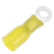 Terminal de anillo termorretráctil Pacer de 12-10 AWG - Tamaño de perno n.° 8 - Paquete de 100 [TE10-8R-100]