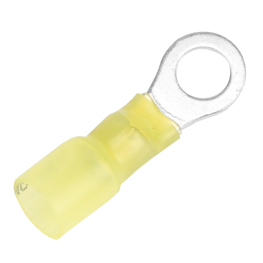 Terminal de anillo termorretráctil Pacer de 12-10 AWG - Tamaño de perno de 1/4