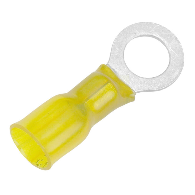 Terminal de anillo termorretráctil Pacer de 12-10 AWG - Tamaño de perno de 5/16