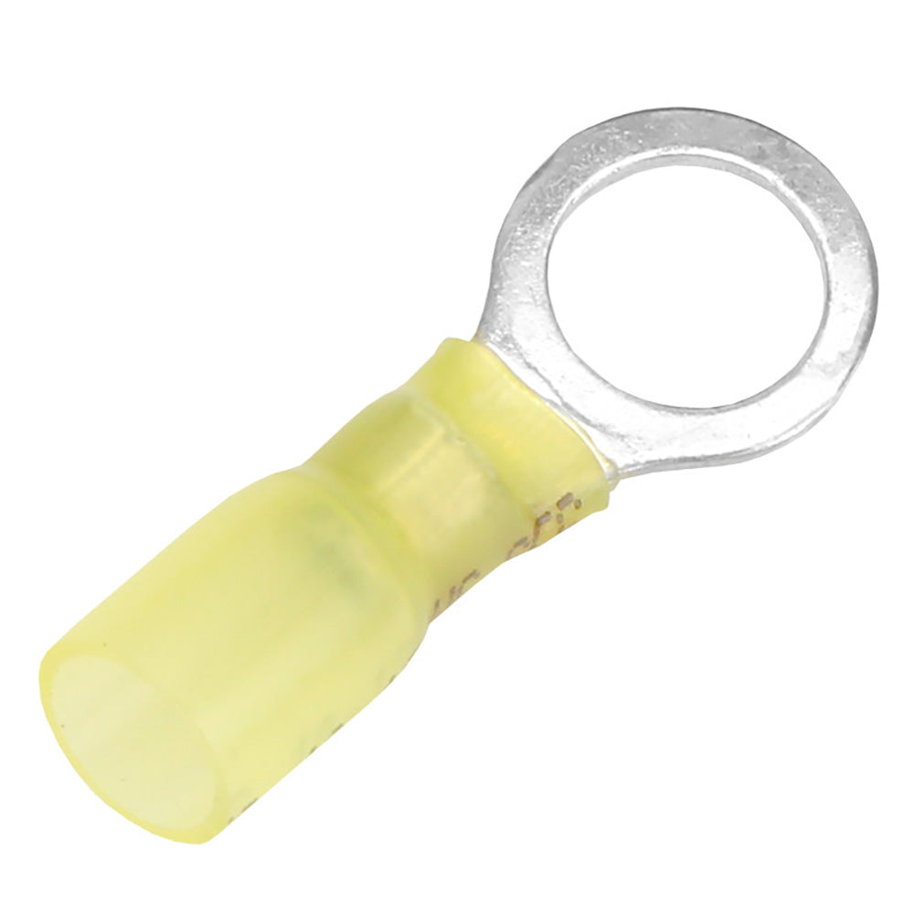 Terminal de anillo termorretráctil Pacer de 12-10 AWG - Tamaño de perno de 3/8