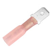 Cable de desconexión macho termorretráctil Pacer de 22-18 AWG - Paquete de 100 [TDE18-250M-100]