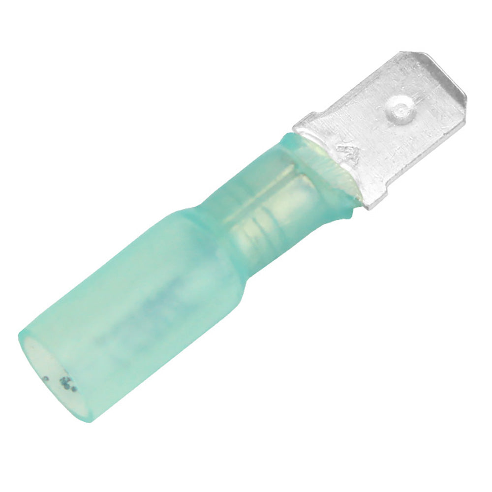 Cable de desconexión macho termorretráctil Pacer de 16-14 AWG - Paquete de 100 [TDE14-250M-100]
