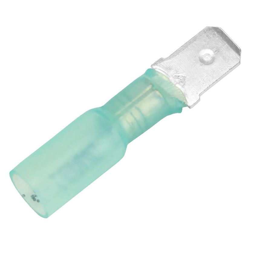 Cable de desconexión macho termorretráctil Pacer de 16-14 AWG - Paquete de 100 [TDE14-250M-100]