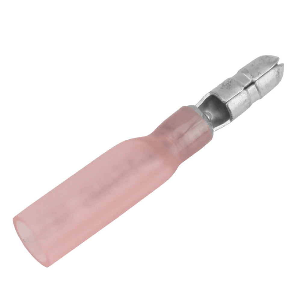 Terminal macho termorretráctil Pacer de 22-18 AWG (paquete de 25) [TBPE18-156-25]