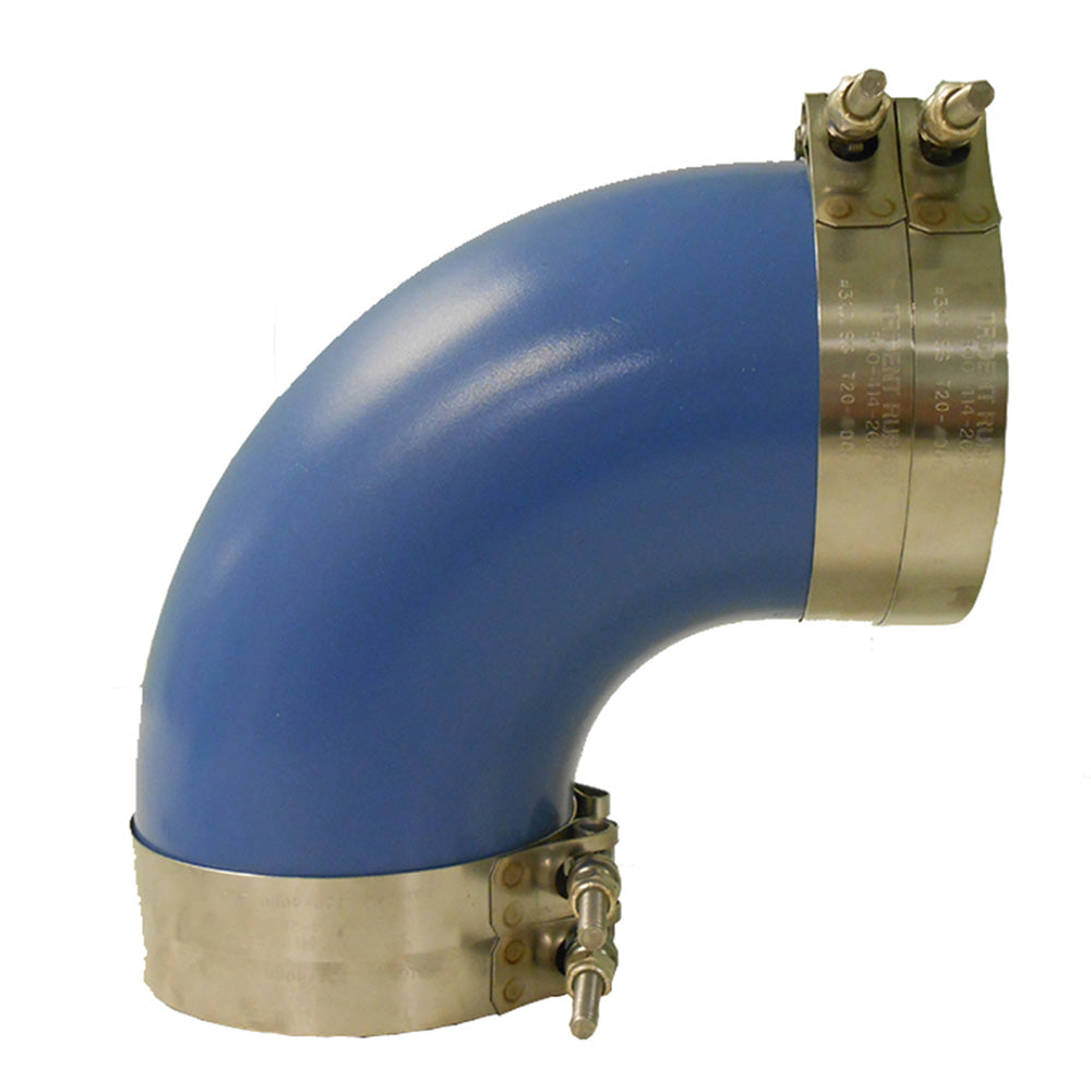 Codo de escape húmedo Trident Marine de 3