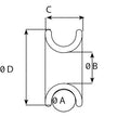Wichard FRX25 Friction Ring - 25mm (63/64