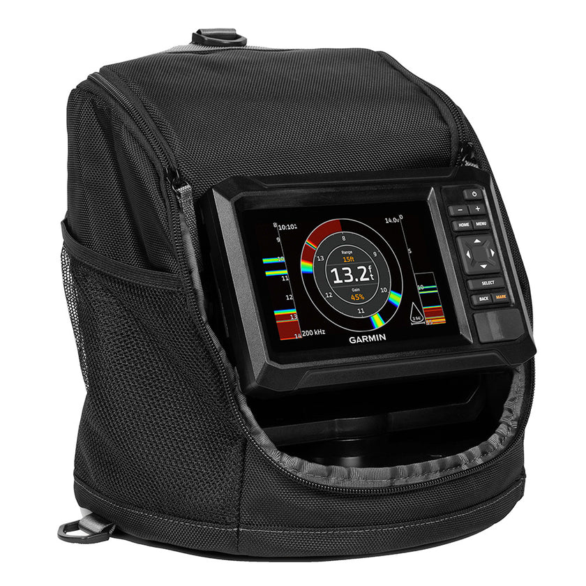Kit de pesca en hielo Garmin ECHOMAP UHD2 con llave de 5