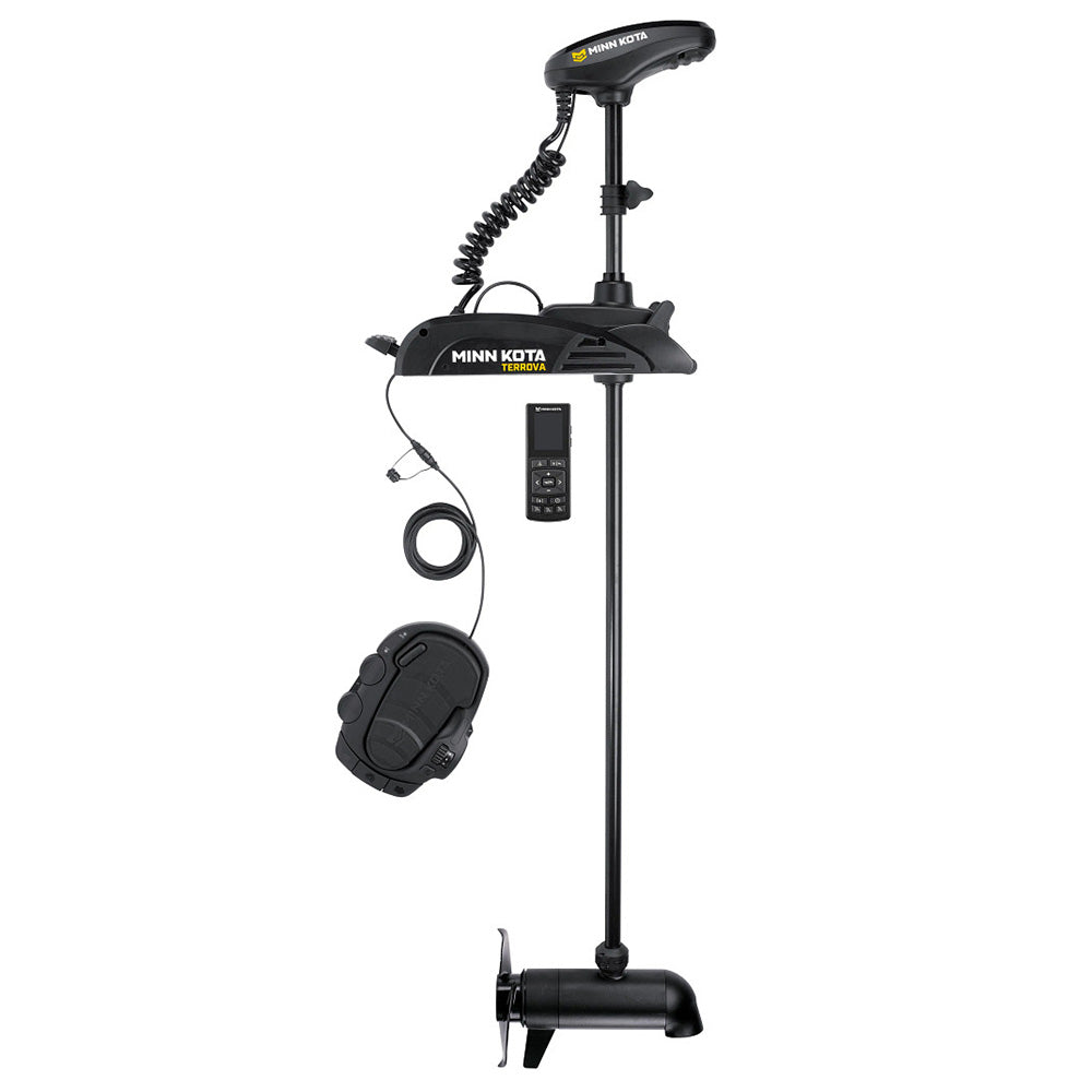 Motor de arrastre Minn Kota Terrova 112 con control remoto inalámbrico - CHIRP de doble espectro - 36 V - 50 kg - 152 cm [1358310]
